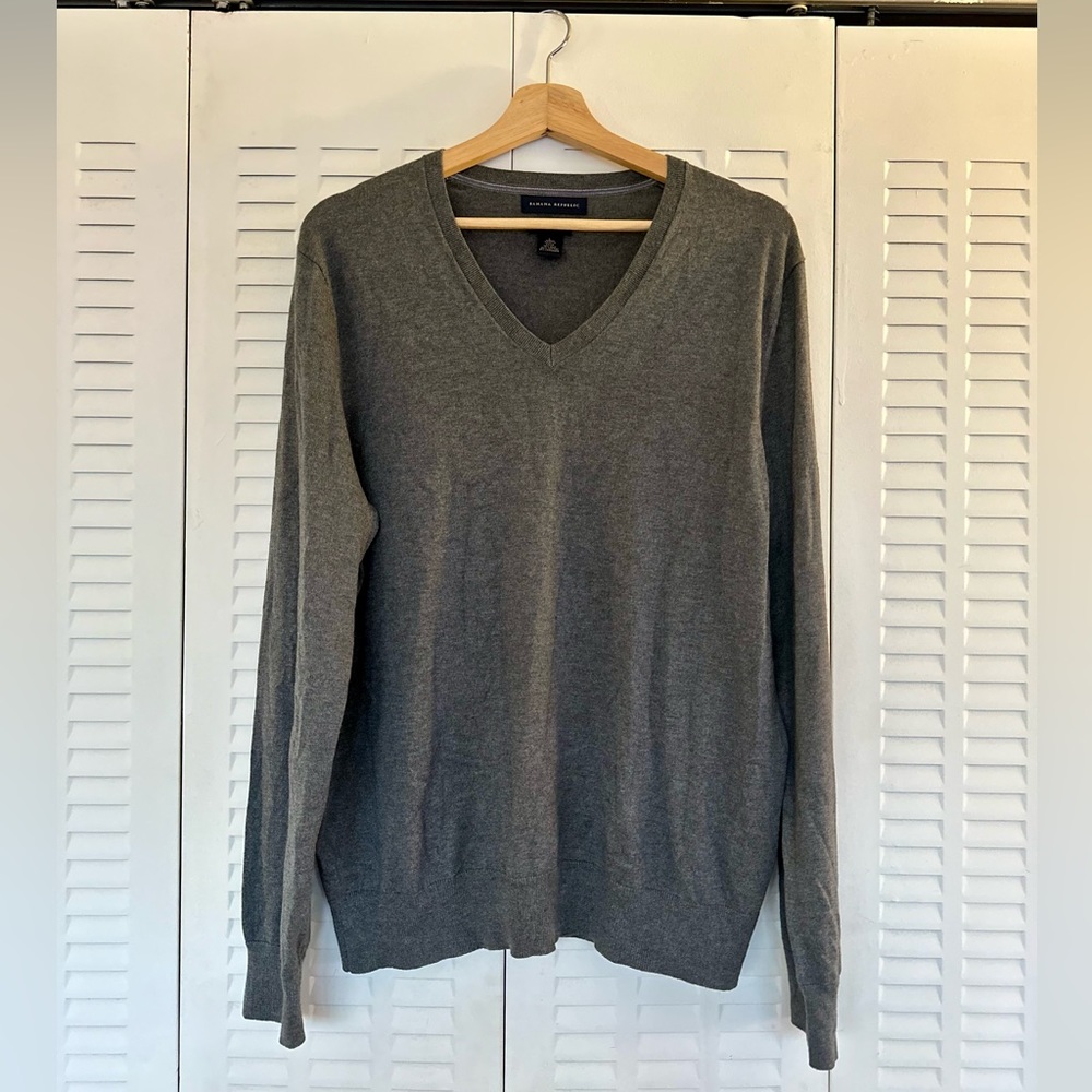 Banana Republic Men’s Silk/Cashmere Sweater (L)